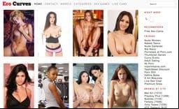 EroCurves site thumbnail